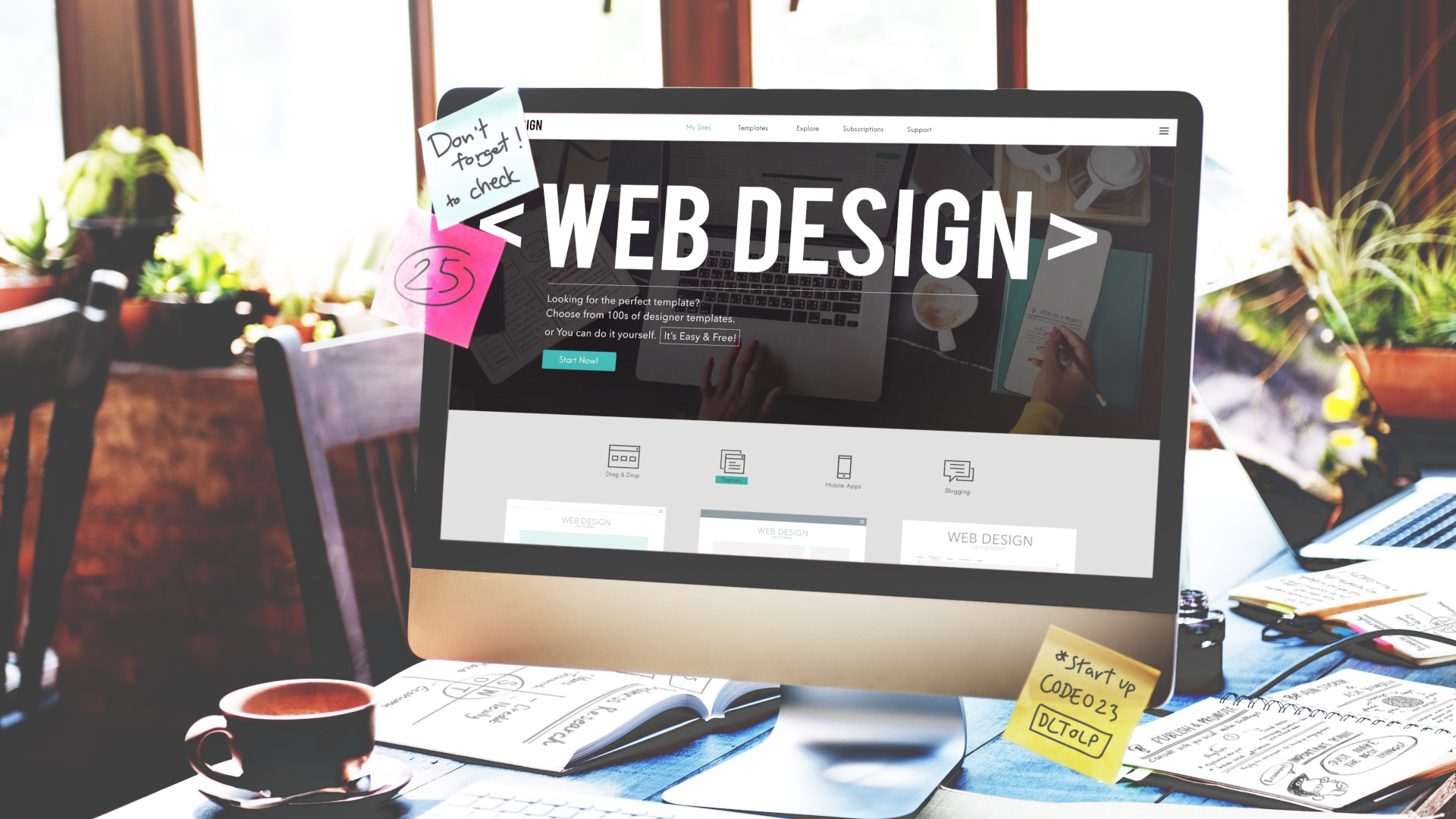 Professional web design services for businesses by expert designers.